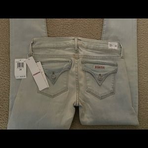NWT! Hudson Ankle “Nicole” light blue, Size 26